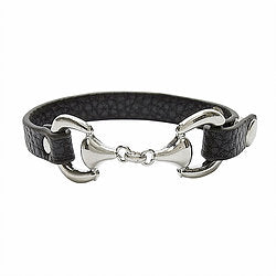 Snaffle Bit Bracelet Black or Navy Choice