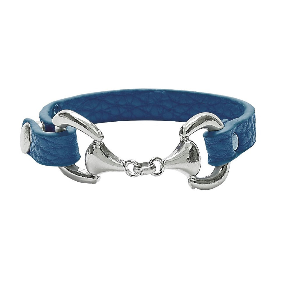 Snaffle Bit Bracelet Black or Navy Choice