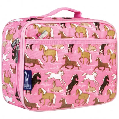 Wildkin Horses in Pink Lunch Box