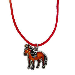 Horse Body Cute Kids Mood Necklace