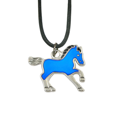 Trotting Horse Youth Mood Necklace