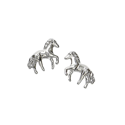 Sterling Silver Mini Horse Post Earrings